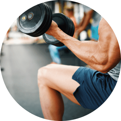 Advanced Muscle Plus review – dumbbell training test period