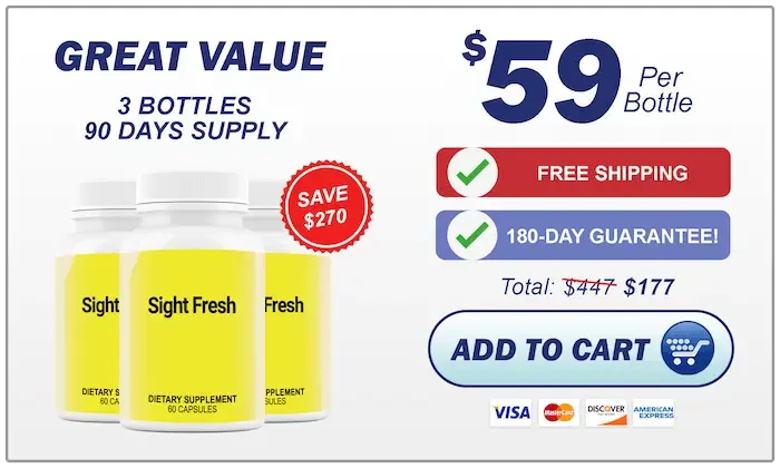 Sight Fresh Review — 3 Bottle Supply Package