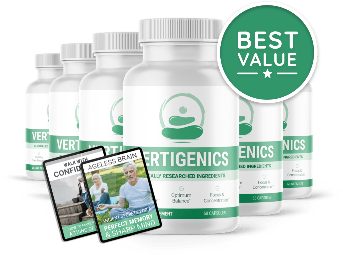 Vertigenics Review 6-bottle supply natural balance supplement