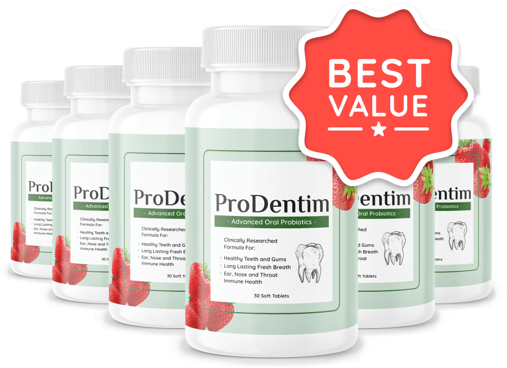 ProDentim Review — 6 Bottle Best Value Pack Mobile View
