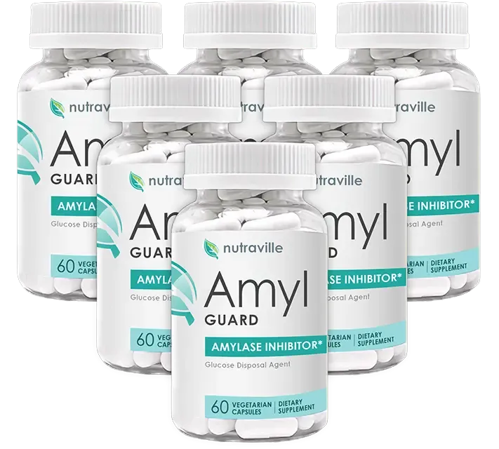 Amyl Guard 6 bottle pyramid best value with bonuses
