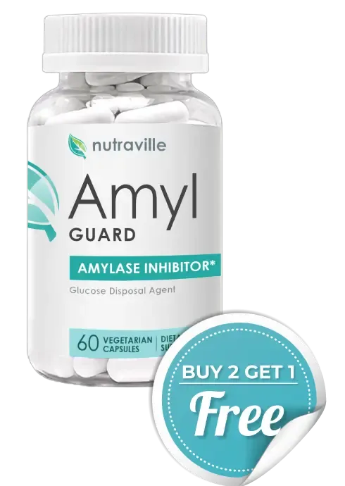 Amyl Guard single bottle label supplement facts
