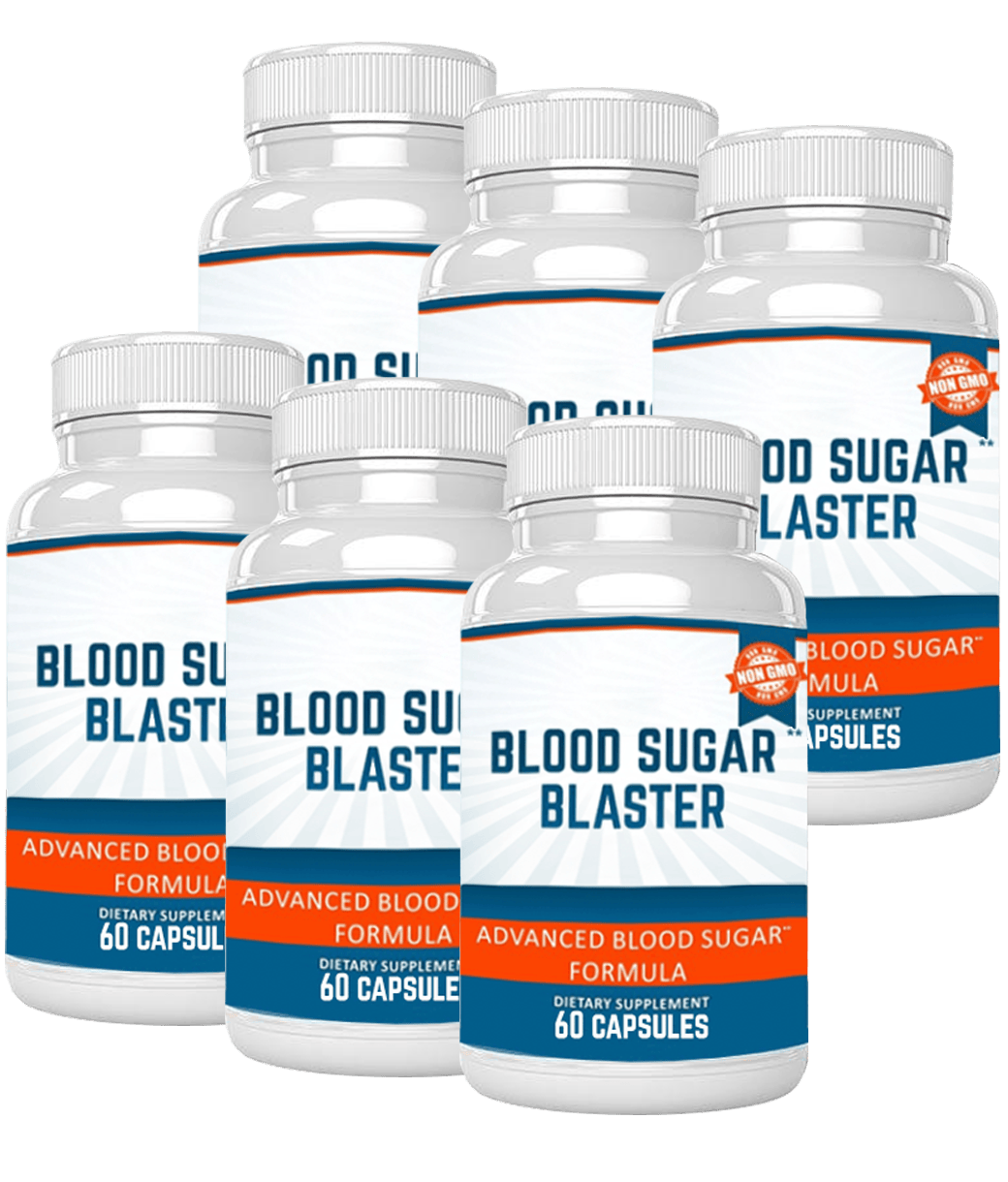 Blood Sugar Blaster Review - 6 bottle stack supply
