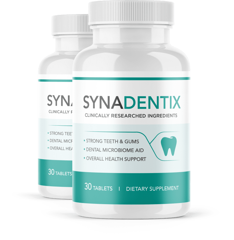 Synadentix Review – 2 bottle pack shown from front