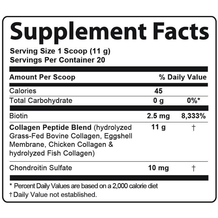 Advanced Collagen Plus Review – Supplement Facts & Ingredient Label