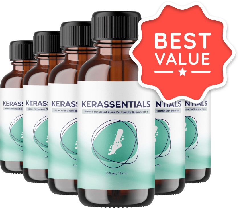 Kerassentials Review — 6 bottle best value package with bonuses