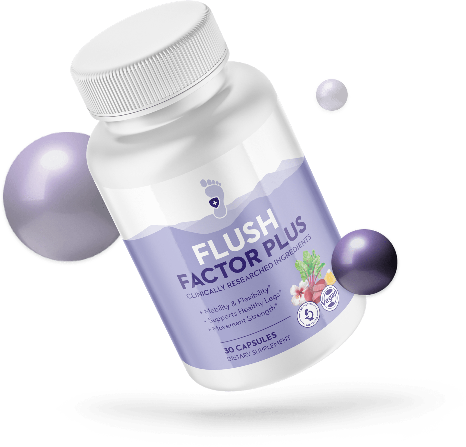 Flush Factor Plus Review bottle front label
