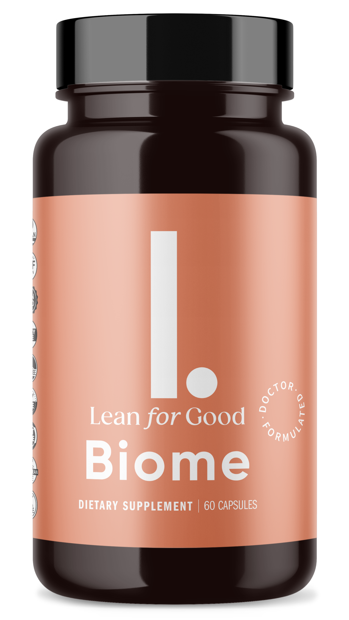 LeanBiome review 2026 bottle - Biome by Lean for Good probiotic supplement