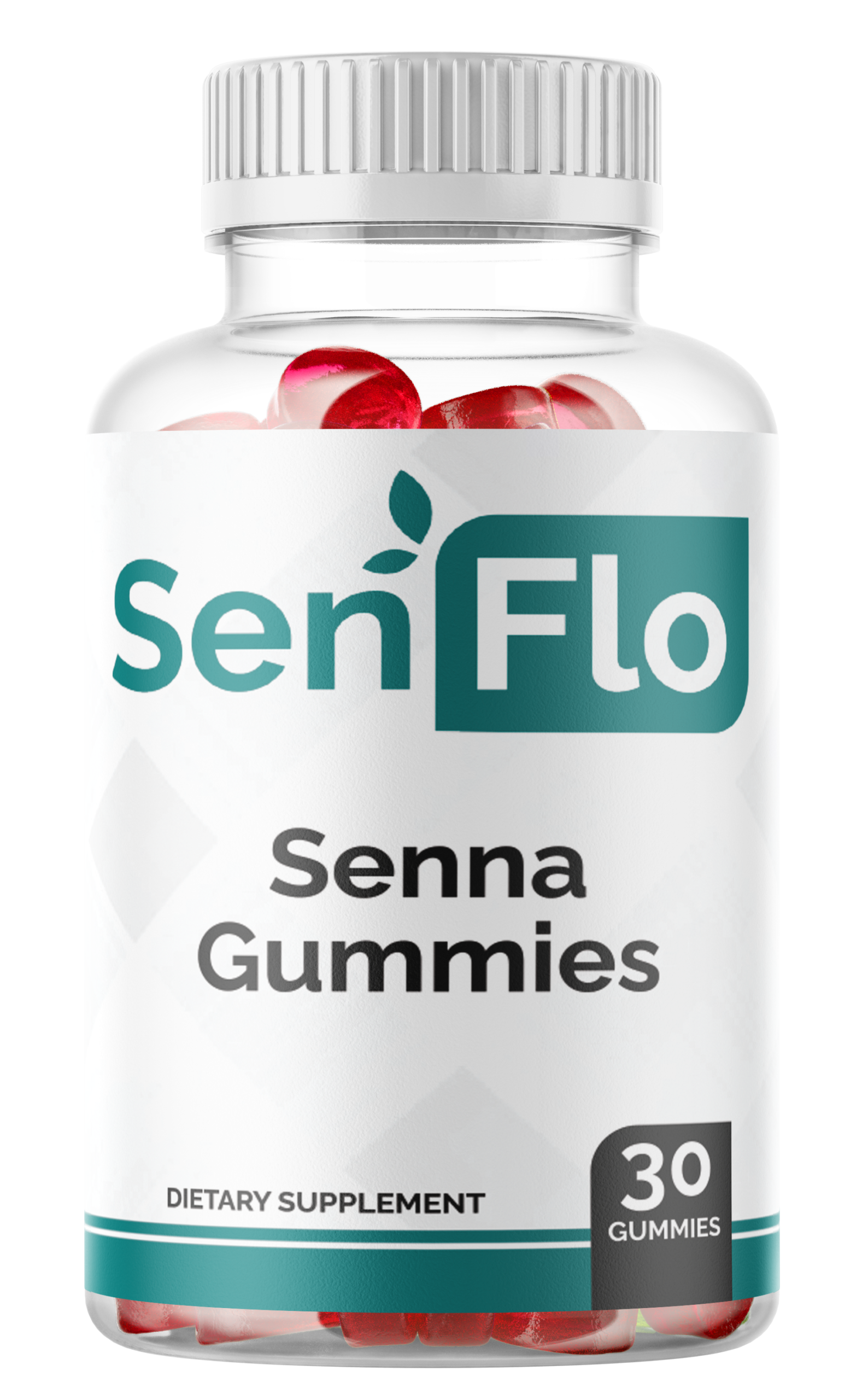SenFlo Gummies Review - Senna Leaf Extract Digestive Gummies Bottle