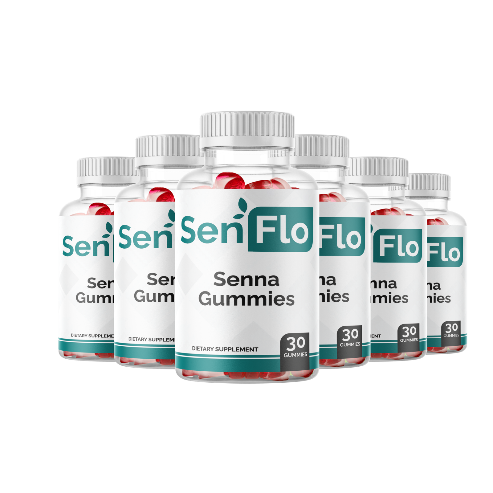 SenFlo Gummies 6 bottle bundle best value digestive supplement